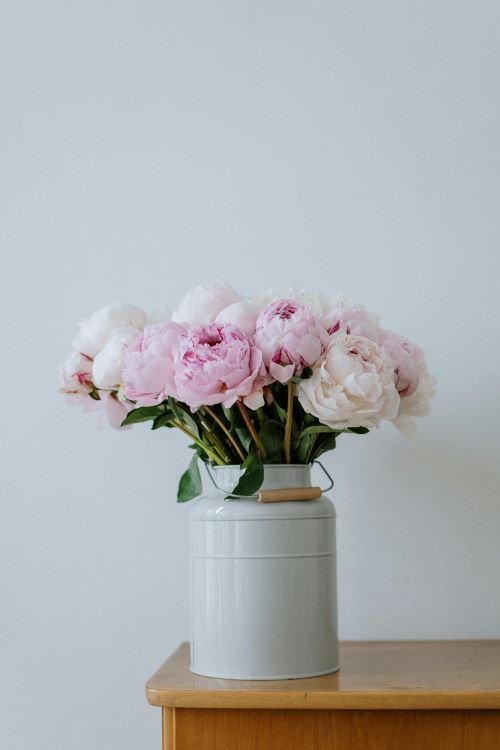 Blumenstrauß in Vase